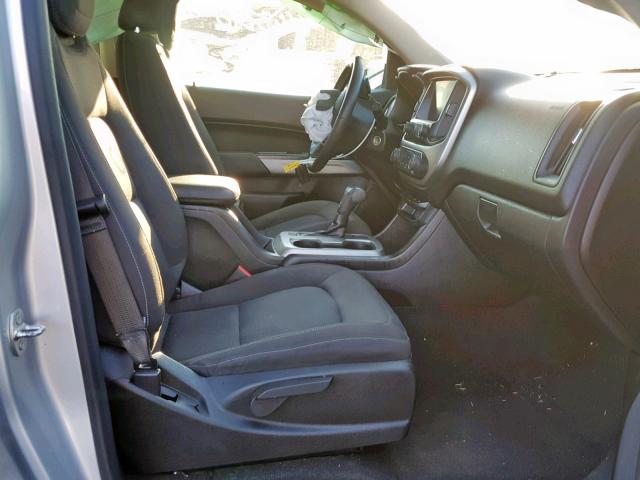 1GCGSCE3XG1277496 - 2016 CHEVROLET COLORADO L SILVER photo 5