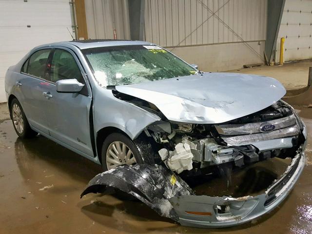 3FADP0L31AR133313 - 2010 FORD FUSION HYB BLUE photo 1