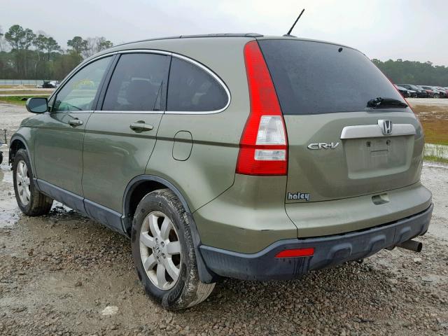 JHLRE48769C012623 - 2009 HONDA CR-V EXL GREEN photo 3