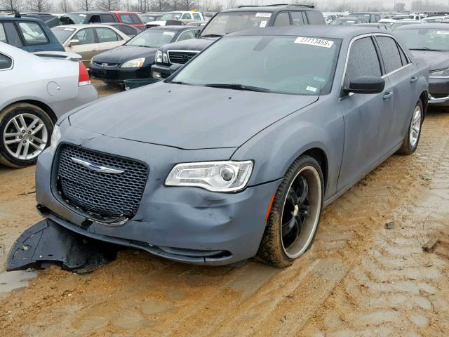 2C3CCAAG9FH898774 - 2015 CHRYSLER 300 LIMITE GRAY photo 2