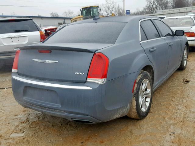 2C3CCAAG9FH898774 - 2015 CHRYSLER 300 LIMITE GRAY photo 4