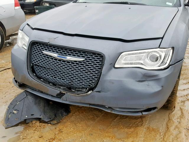 2C3CCAAG9FH898774 - 2015 CHRYSLER 300 LIMITE GRAY photo 9