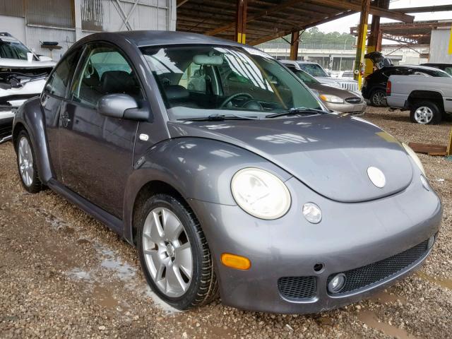 3VWCP21C02M416043 - 2002 VOLKSWAGEN NEW BEETLE Grau Foto 1