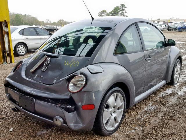3VWCP21C02M416043 - 2002 VOLKSWAGEN NEW BEETLE Grau Foto 4