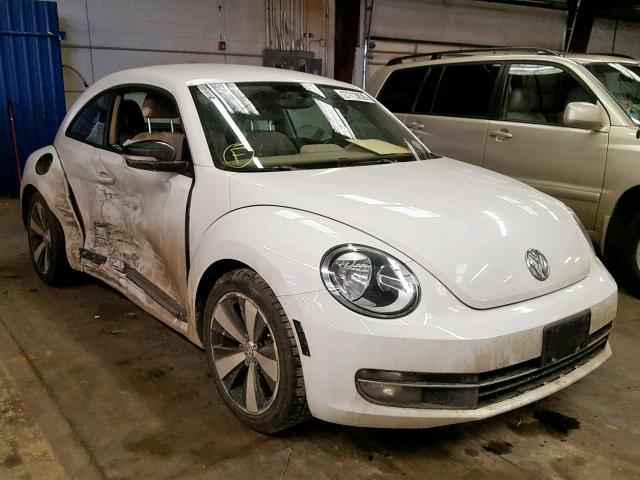 3VWVA7AT4DM667660 - 2013 VOLKSWAGEN BEETLE TUR WHITE photo 1