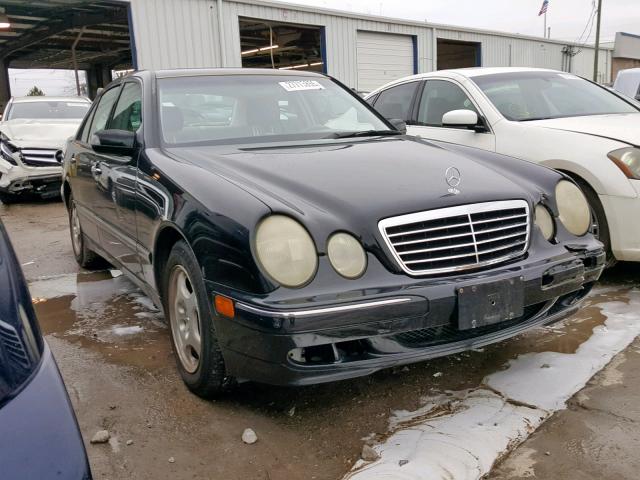 WDBJF65J61B374401 - 2001 MERCEDES-BENZ E 320 BLACK photo 1