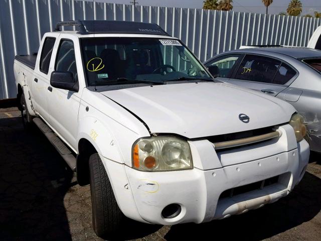 1N6ED29X24C430670 - 2004 NISSAN FRONTIER C WHITE photo 1