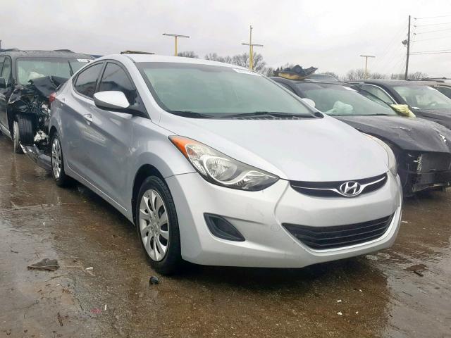 5NPDH4AE9BH009846 - 2011 HYUNDAI ELANTRA GL SILVER photo 1