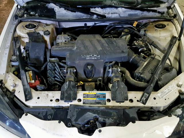 2G2WR554261267179 - 2006 PONTIAC GRAND PRIX WHITE photo 7