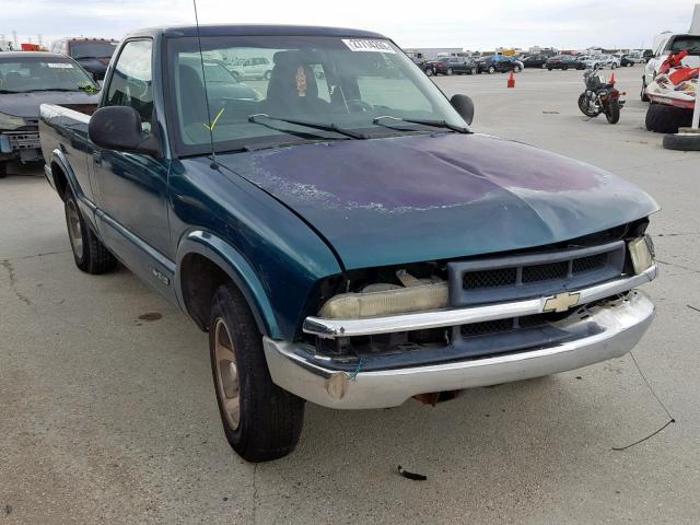 1GCCS144XWK164606 - 1998 CHEVROLET S TRUCK S1 GREEN photo 1