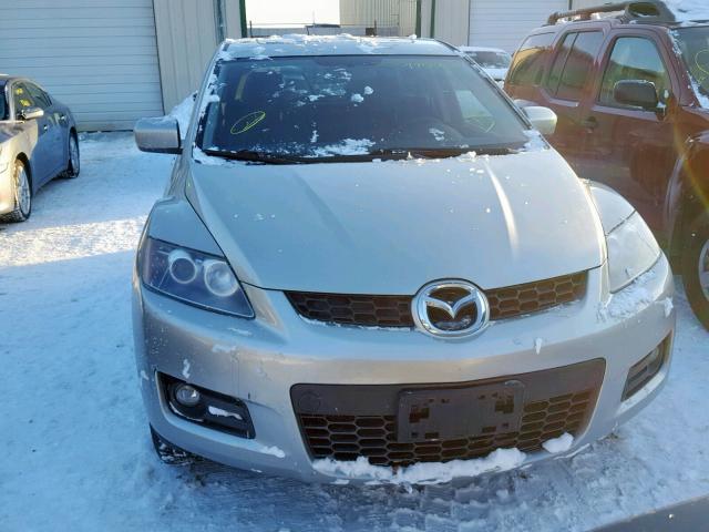 JM3ER293770153402 - 2007 MAZDA CX-7 SILVER photo 9