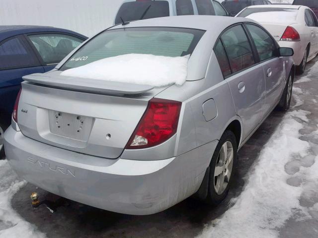 1G8AL55F77Z138897 - 2007 SATURN ION LEVEL SILVER photo 4