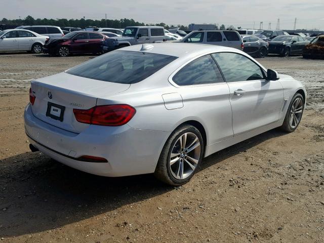 WBA4W5C59JAA49813 - 2018 BMW 430XI WHITE photo 4