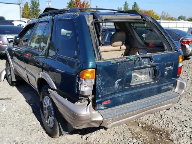 4S6DM58W8Y4419796 - 2000 HONDA PASSPORT E 绿色 照片 3