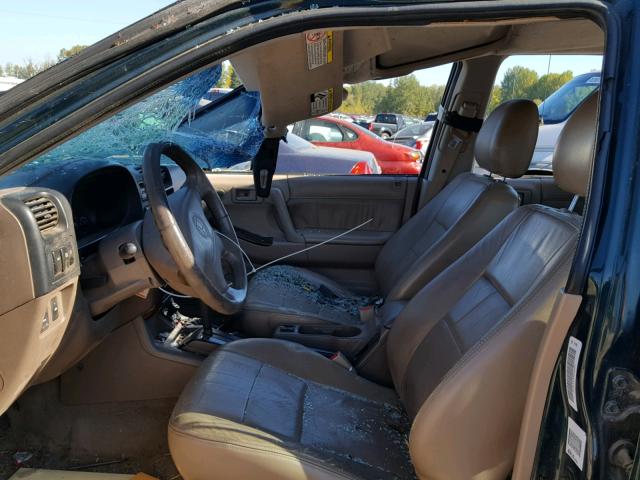 4S6DM58W8Y4419796 - 2000 HONDA PASSPORT E 绿色 照片 5