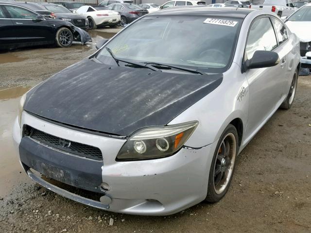 JTKDE177760084119 - 2006 TOYOTA SCION TC 银色 照片 2