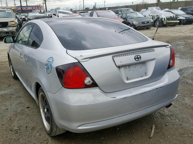 JTKDE177760084119 - 2006 TOYOTA SCION TC 银色 照片 3
