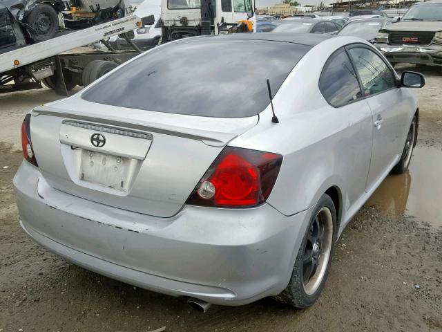 JTKDE177760084119 - 2006 TOYOTA SCION TC 银色 照片 4