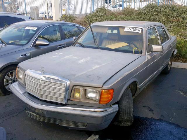 WDBCB20C9FA133676 - 1985 MERCEDES-BENZ 300 SD GRAY photo 2