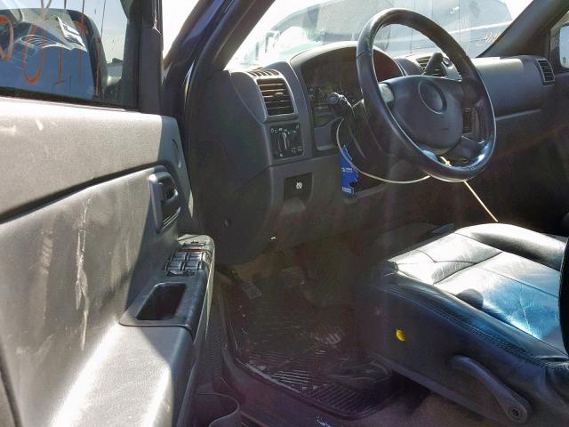 1GTCS136648115318 - 2004 GMC CANYON BLUE photo 9