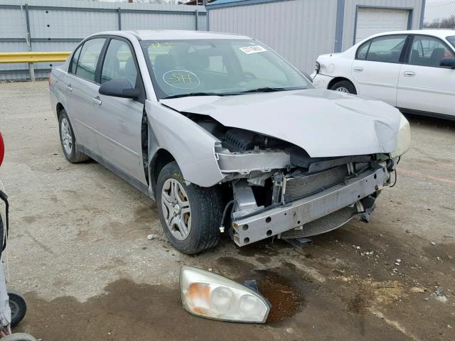 1G1ZS51F16F295173 - 2006 CHEVROLET MALIBU LS SILVER photo 1