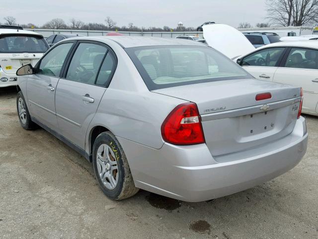 1G1ZS51F16F295173 - 2006 CHEVROLET MALIBU LS SILVER photo 3