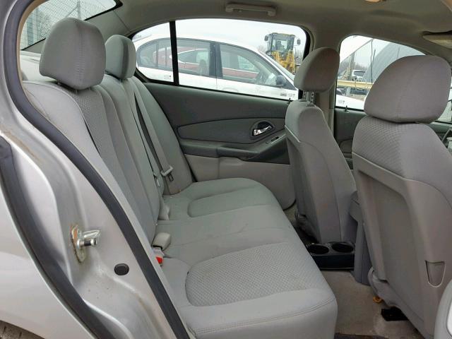 1G1ZS51F16F295173 - 2006 CHEVROLET MALIBU LS SILVER photo 6