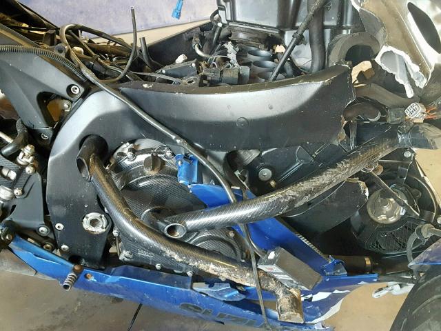 JS1GN7EA882104630 - 2008 SUZUKI GSX-R600 BLUE photo 7