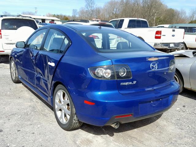 JM1BK323X71654889 - 2007 MAZDA 3 S BLUE photo 3