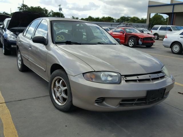 1G1JF52F347177293 - 2004 CHEVROLET CAVALIER L TAN photo 1