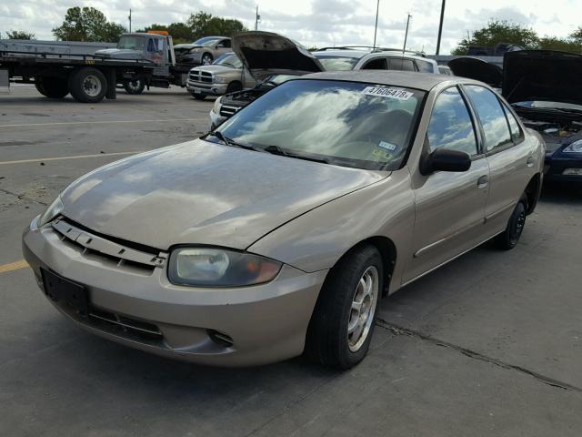 1G1JF52F347177293 - 2004 CHEVROLET CAVALIER L TAN photo 2