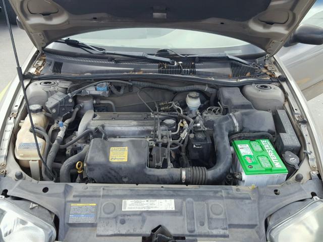 1G1JF52F347177293 - 2004 CHEVROLET CAVALIER L TAN photo 7