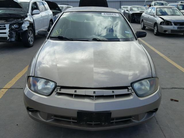 1G1JF52F347177293 - 2004 CHEVROLET CAVALIER L TAN photo 9