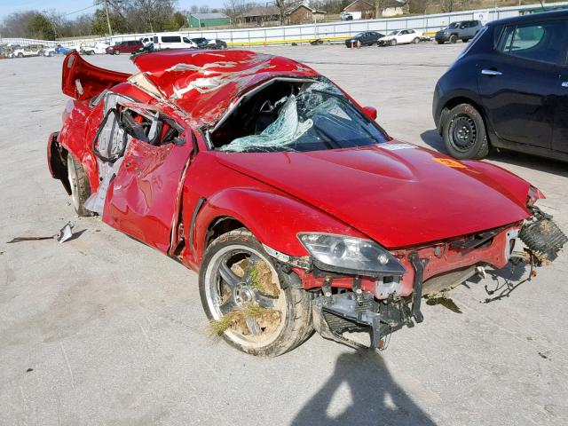 JM1FE173750158876 - 2005 MAZDA RX8 RED photo 1