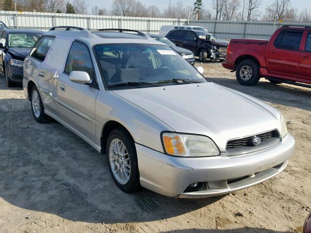 4S3BH635437307744 - 2003 SUBARU LEGACY L SILVER photo 1