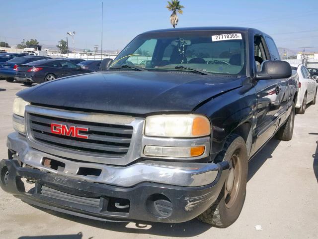 2GTEC19T131278236 - 2003 GMC NEW SIERRA BLACK photo 2