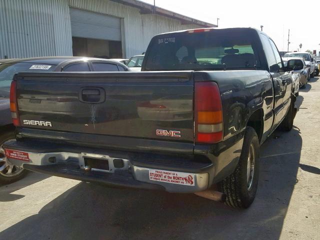 2GTEC19T131278236 - 2003 GMC NEW SIERRA BLACK photo 4