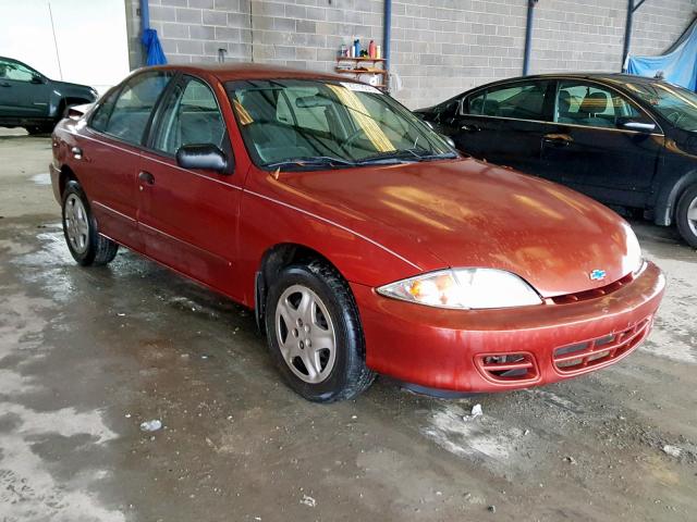 1G1JF524917298453 - 2001 CHEVROLET CAVALIER L ORANGE photo 1