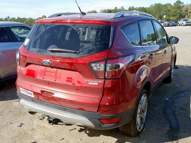 1FMCU0JD4HUC31776 - 2017 FORD ESCAPE TIT RED photo 4