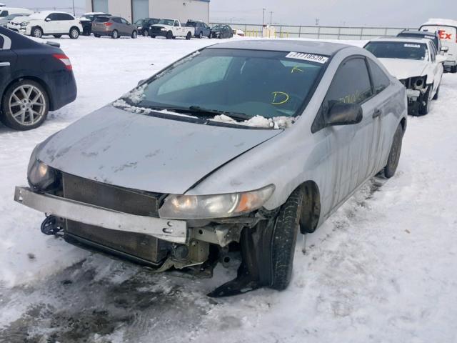 2HGFG1B23AH515941 - 2010 HONDA CIVIC DX SILVER photo 2