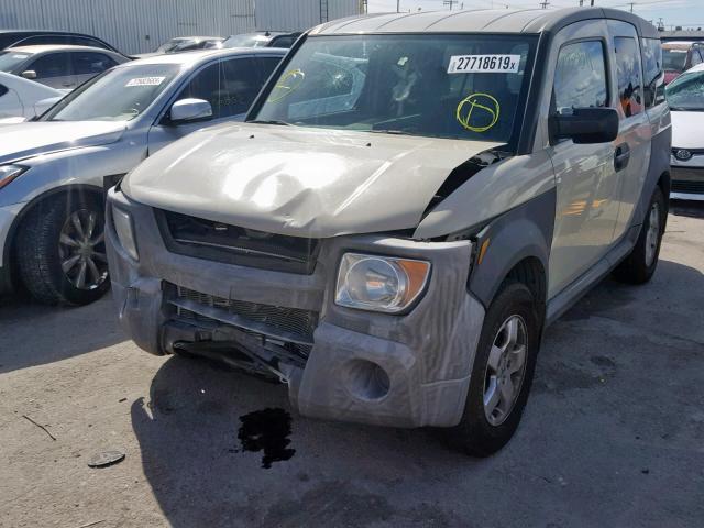 5J6YH28655L021216 - 2005 HONDA ELEMENT EX BEIGE photo 2