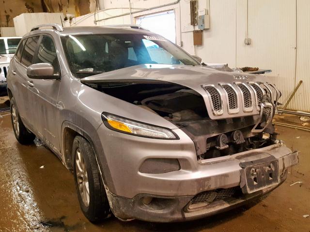 1C4PJMCS5HW530103 - 2017 JEEP CHEROKEE L SILVER photo 1