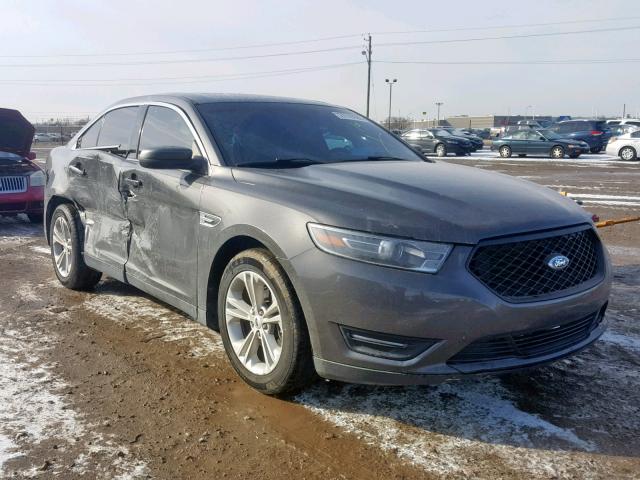 1FAHP2E82FG176076 - 2015 FORD TAURUS SEL GRAY photo 1