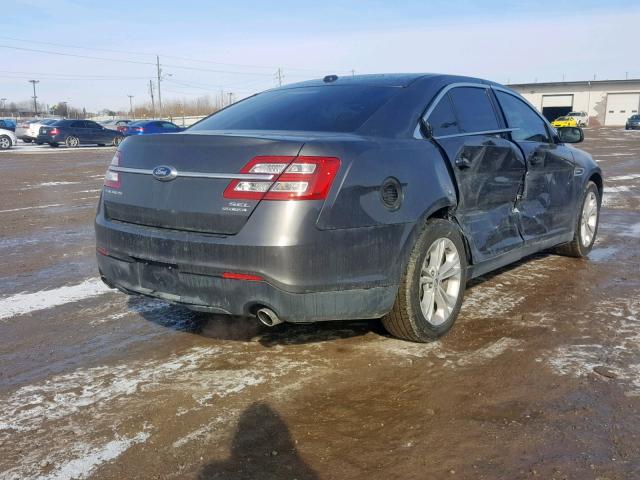 1FAHP2E82FG176076 - 2015 FORD TAURUS SEL GRAY photo 4