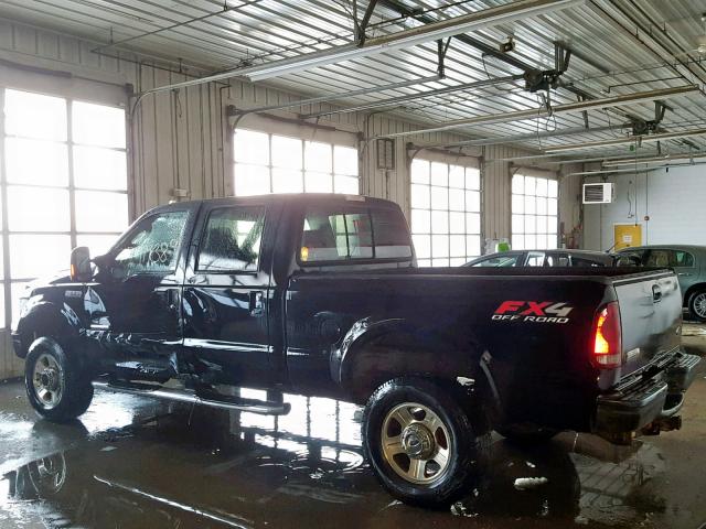 1FTWW31P47EA82270 - 2007 FORD F350 SRW S BLACK photo 3