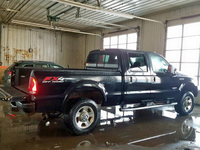 1FTWW31P47EA82270 - 2007 FORD F350 SRW S BLACK photo 4