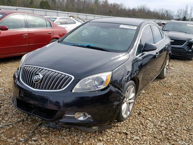 1G4PR5SK2C4190652 - 2012 BUICK VERANO CON BLACK photo 2