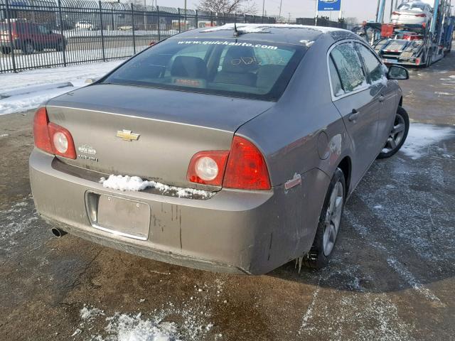 1G1ZC5EB8A4117964 - 2010 CHEVROLET MALIBU 1LT TAN photo 4