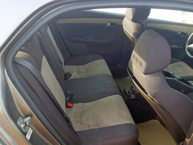 1G1ZC5EB8A4117964 - 2010 CHEVROLET MALIBU 1LT TAN photo 6