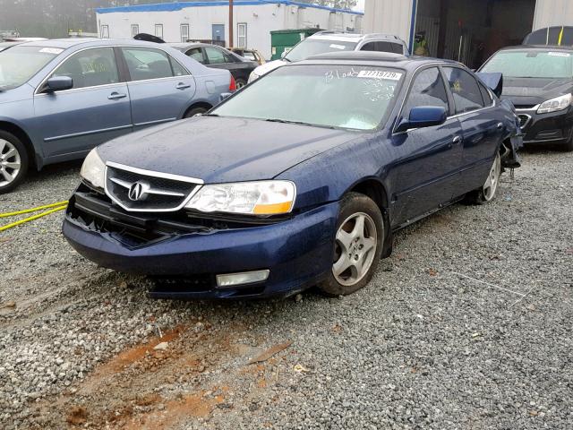 19UUA56663A046536 - 2003 ACURA 3.2TL BLUE photo 2